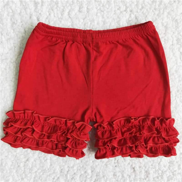 Baby Girls Shorts Lace Ruffle Cotton Bloomers Infant Diaper Cover for  0Months 