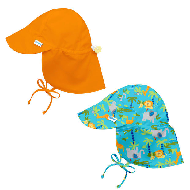 Assorted Boy Print Flap Sun Protection Hat