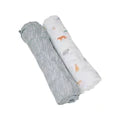 Two Oh-So-Soft Muslin Swaddle Blankets
