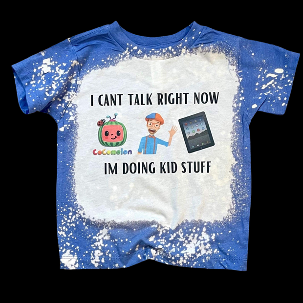 Can't talk graphic tee