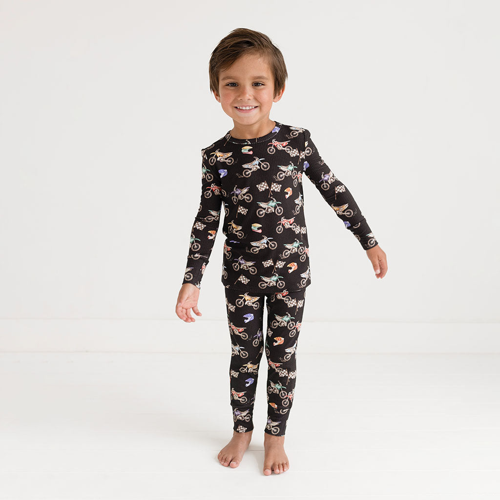 Posh Peanut Skelly Pajamas 6T high quality