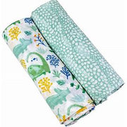 Two Classic Muslin Swaddle Blankets