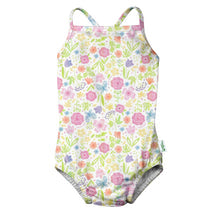One Piece Swimsuit with built in swim diaper