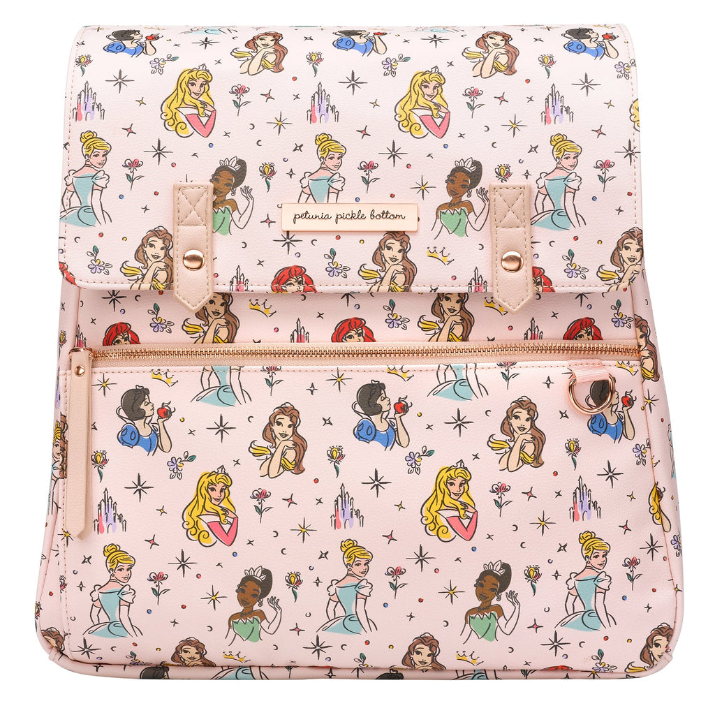 Petunia Pickle Bottom Disney Whimsical Belle Pivot Diaper Backpack