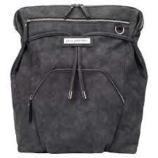 Cinch Convertible Backpack-Midnight Leatherette