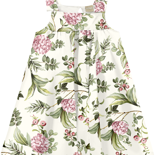 Hydrangea Floral Dress