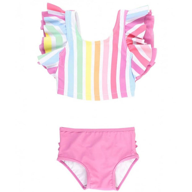 Rainbow Dream Orchid Butterfly Tankini Size