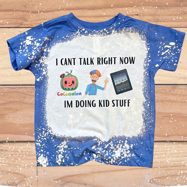 Can't talk graphic tee
