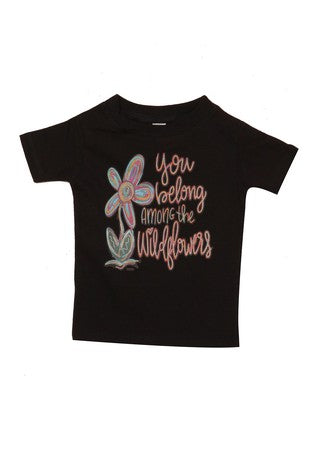 YOU BELONG AMONG THE WILDFLOWERS TEE - Wildflower Children's Boutique
