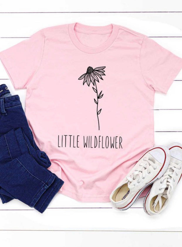 Little Wildflower Graphic Tee - Wildflower Children's Boutique