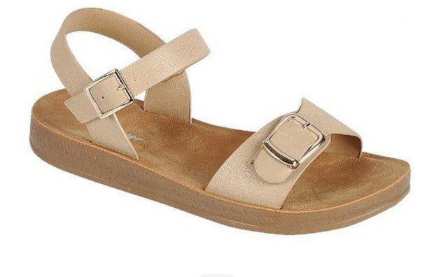 Front buckle with ankle buckle sandal - Wildflower Children's Boutique