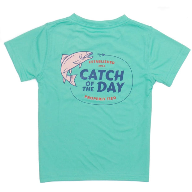 LD Performance Tee SS Catch Of The Day - Soft Green