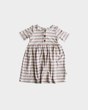 SS Henley Dress Baby Sprouts